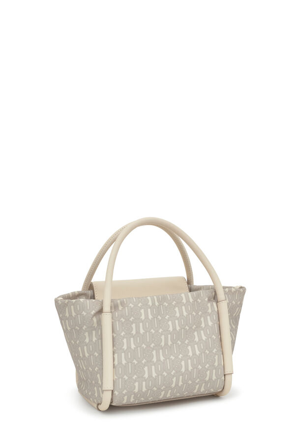 Tous Small printed basket Beige