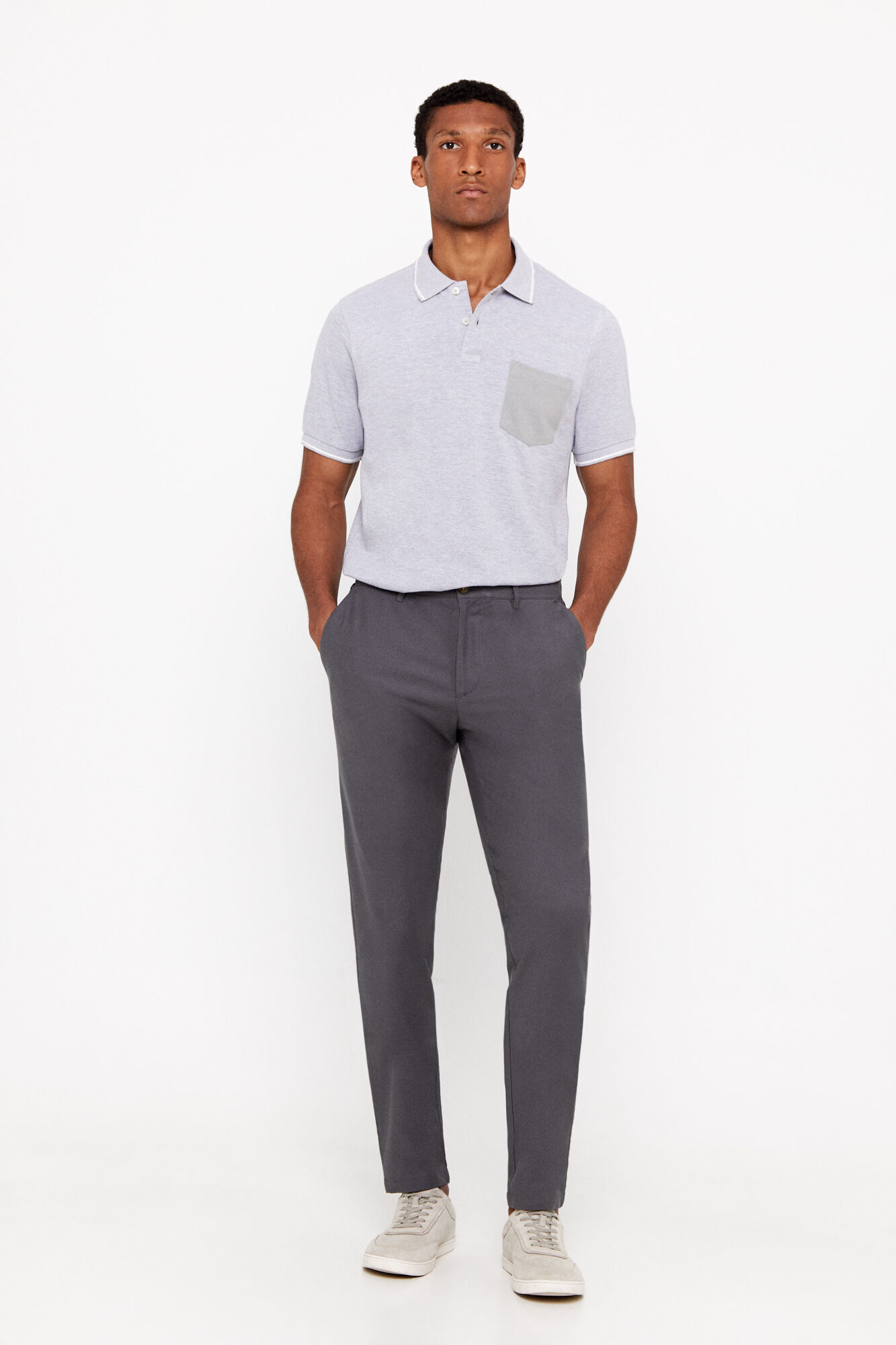 Pantalon chino slim fit homme on sale