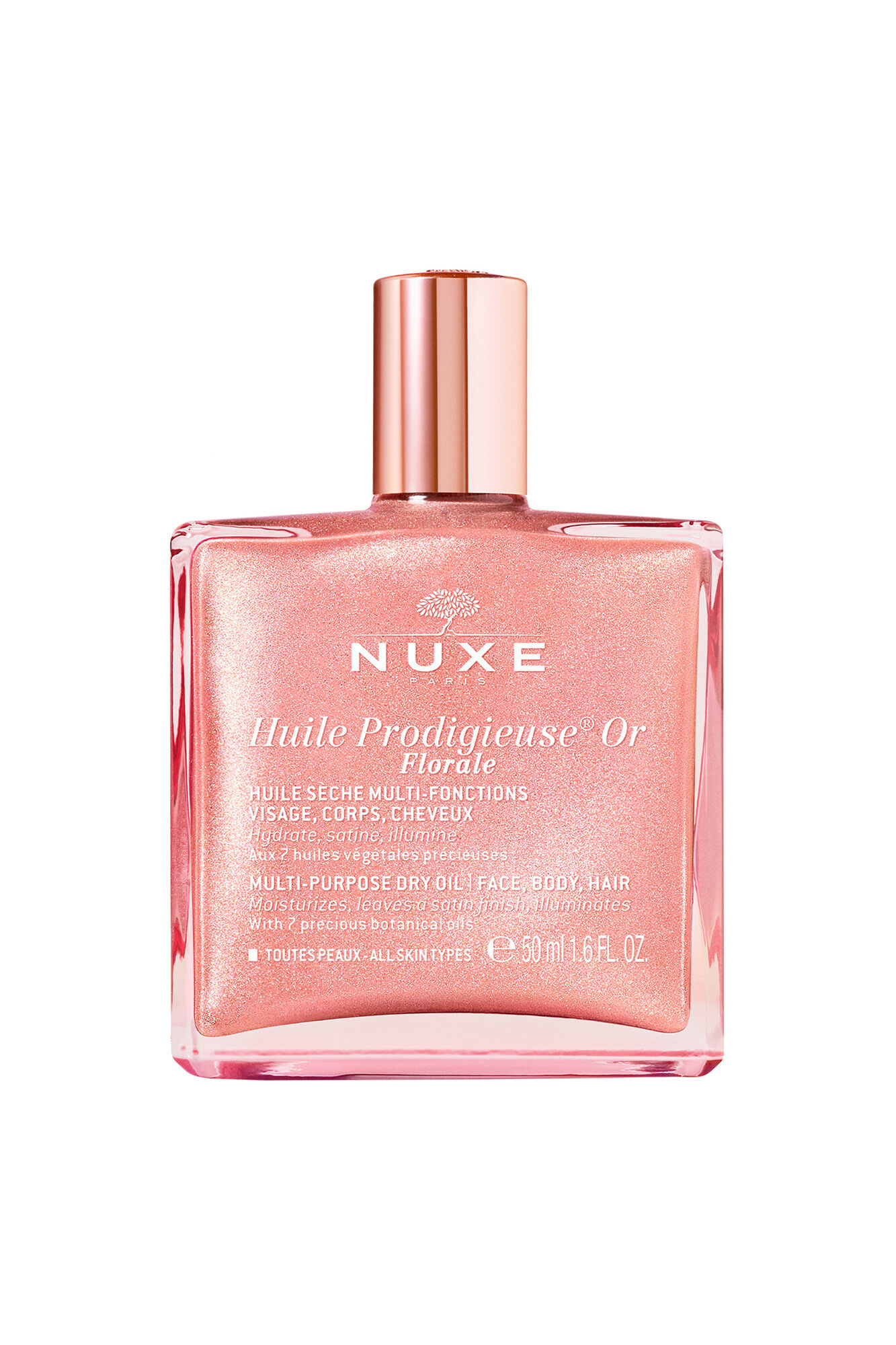 Nuxe NUXE COFRE REGALO GLOW INFINITO ROSA - VERY ROSE SERUM LABIAL + HUILE PROD FLORAL OR + HUILE PROD FLORAL
