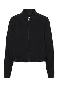 Cortefiel Plus size denim jacket Black