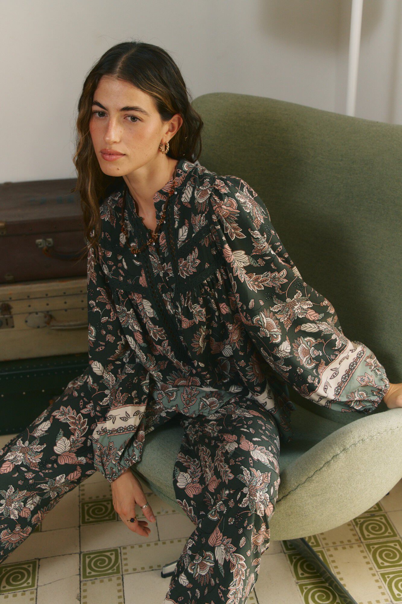 Jaase Blusa estampada