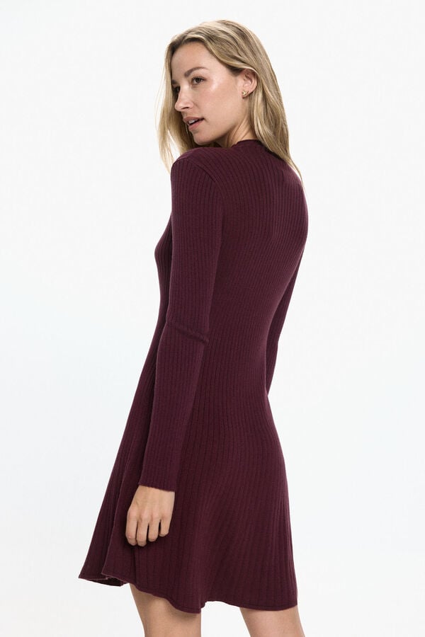 Vero Moda Vestido curto de malha Roxo