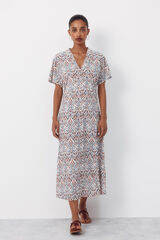 Cortefiel Printed dress Multicolour