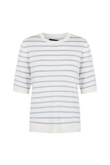 Cortefiel Short sleeve jumper Blue