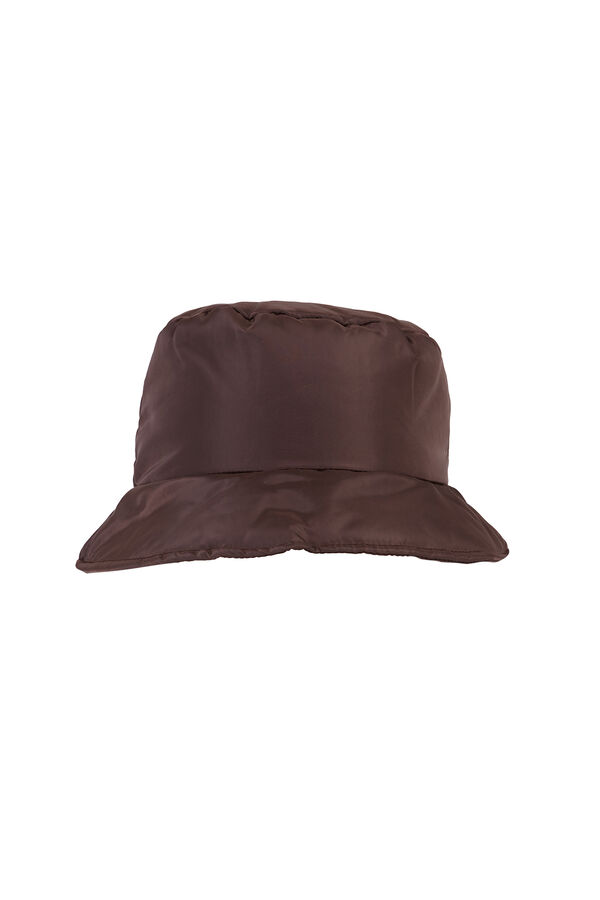 Cortefiel Puffer rain hat Beige