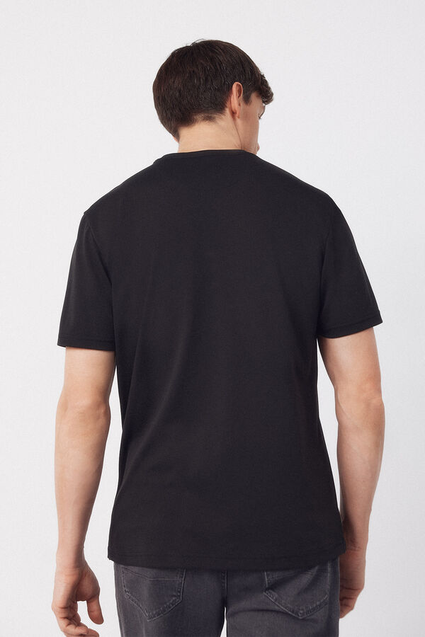 Cortefiel Coolmax&reg; T-shirt Black