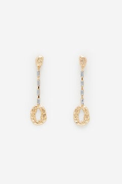 Cortefiel Strip earrings Gold