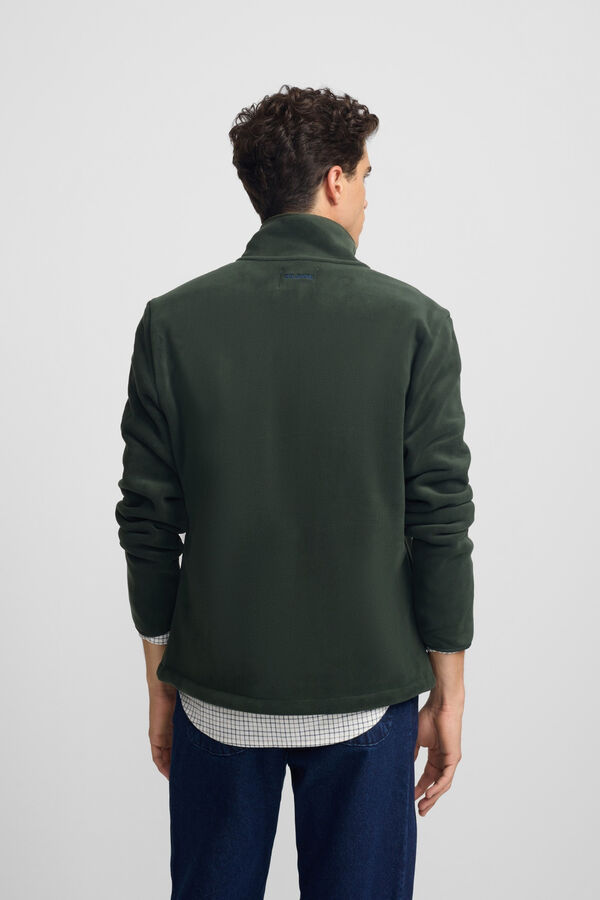 Silbon Forro polar clássico Verde