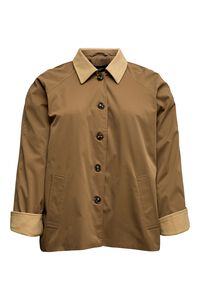 Vero Moda Curve Casaco gola de contraste tamanho grande