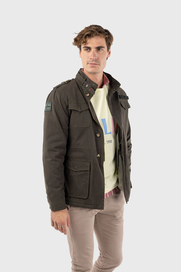 Williot Jaqueta saariana com manchas Verde