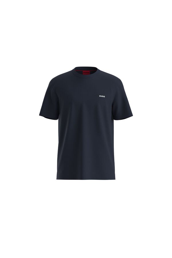HUGO Short sleeve T-shirt Navy