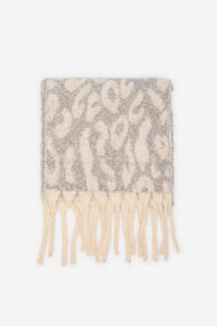 Cortefiel Cachecol grosso de oncinha