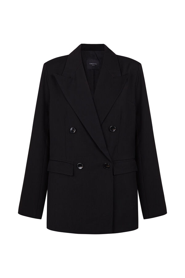 Cortefiel Black blazer Black