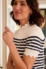 Pol&iacute;n Et Moi Cindy knit jumper Printed white