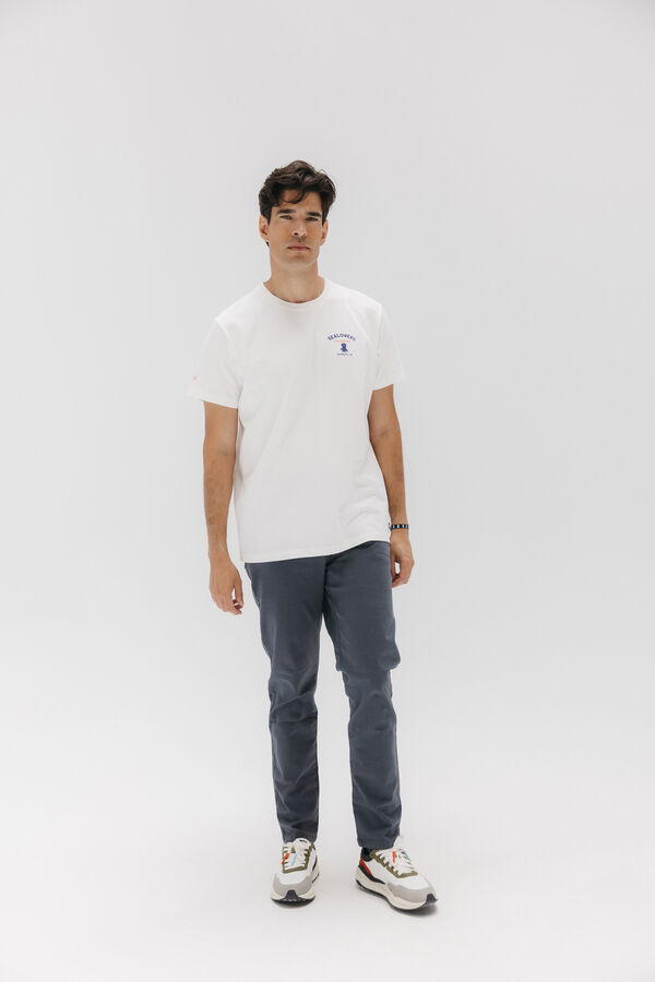 elPulpo Camiseta infantil Sealovers Branco