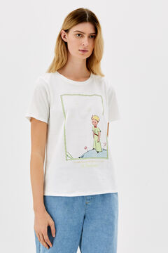 Cortefiel The Little Prince T-shirt White