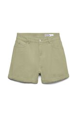 Vero Moda Cal&ccedil;&otilde;es de ganga com bainha Verde