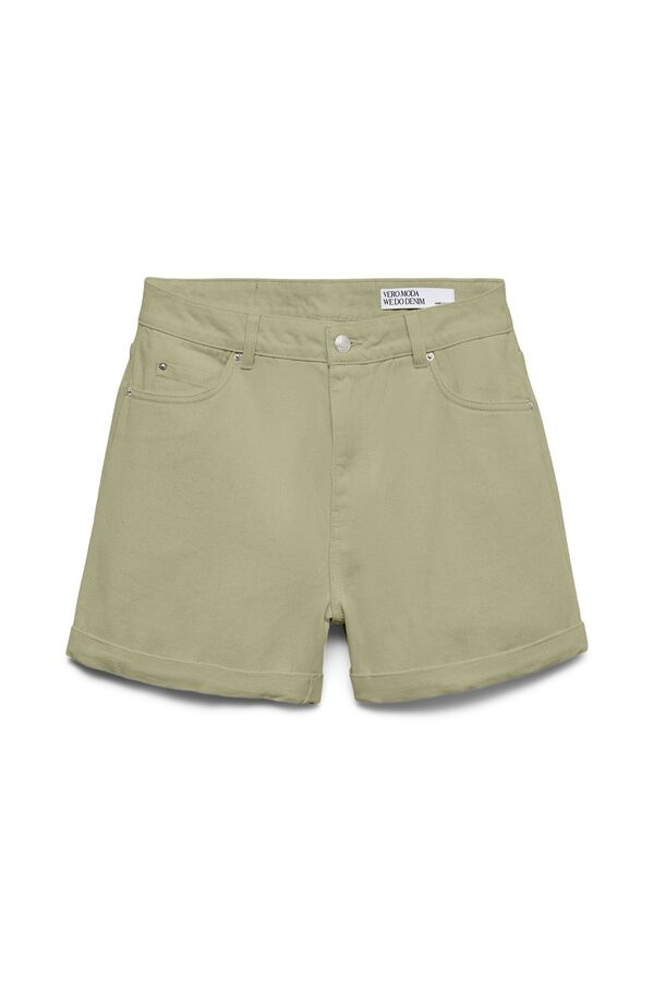 Vero Moda Cal&ccedil;&otilde;es de ganga com bainha Verde