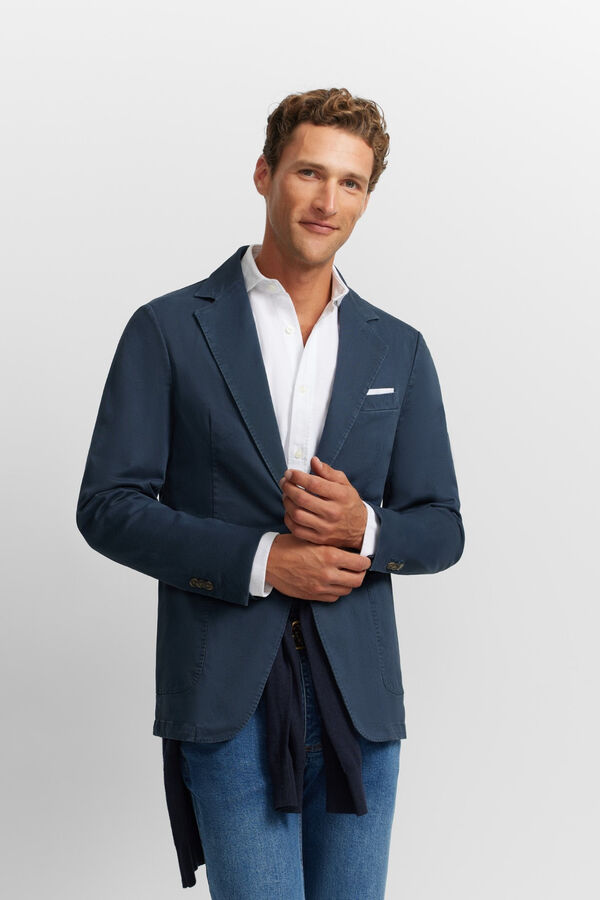 Silbon Americana casual Azul