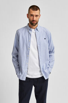 Cortefiel Oxford shirt Turquoise