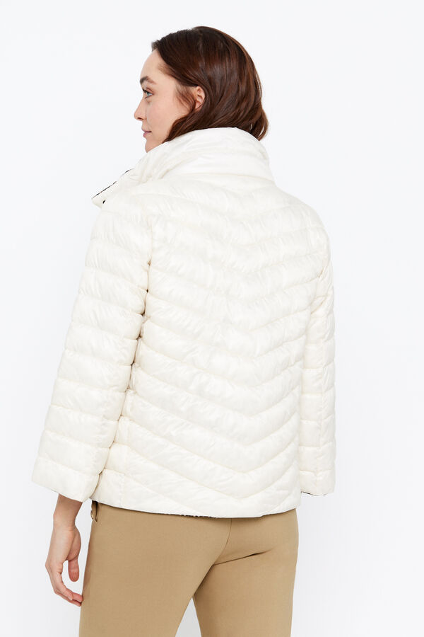 Cortefiel Reversible Thermolite® jacket Ivory