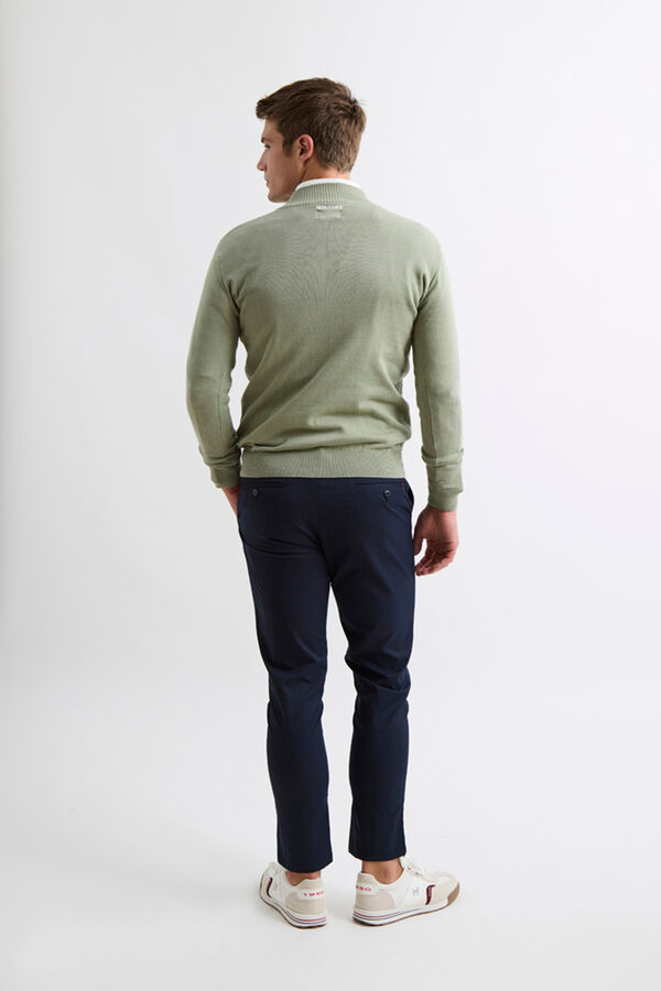 Williot Camisola Meia Fecho-Éclair Verde