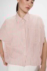 Grace & Mila Camisa &agrave;s riscas Vercia Laranja