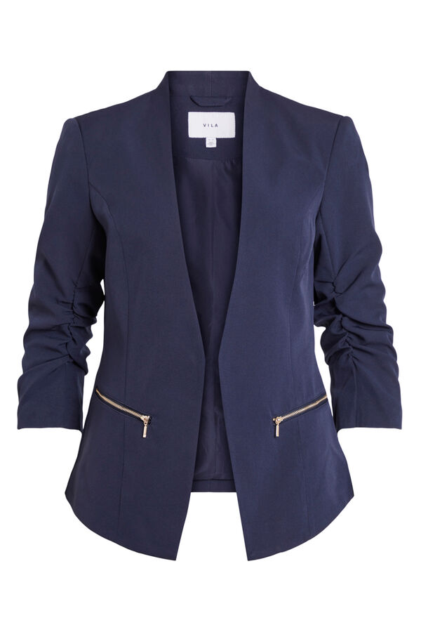 Cortefiel Women's tailored blazer Navy