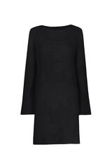 Slowlove Vestido punto Negro