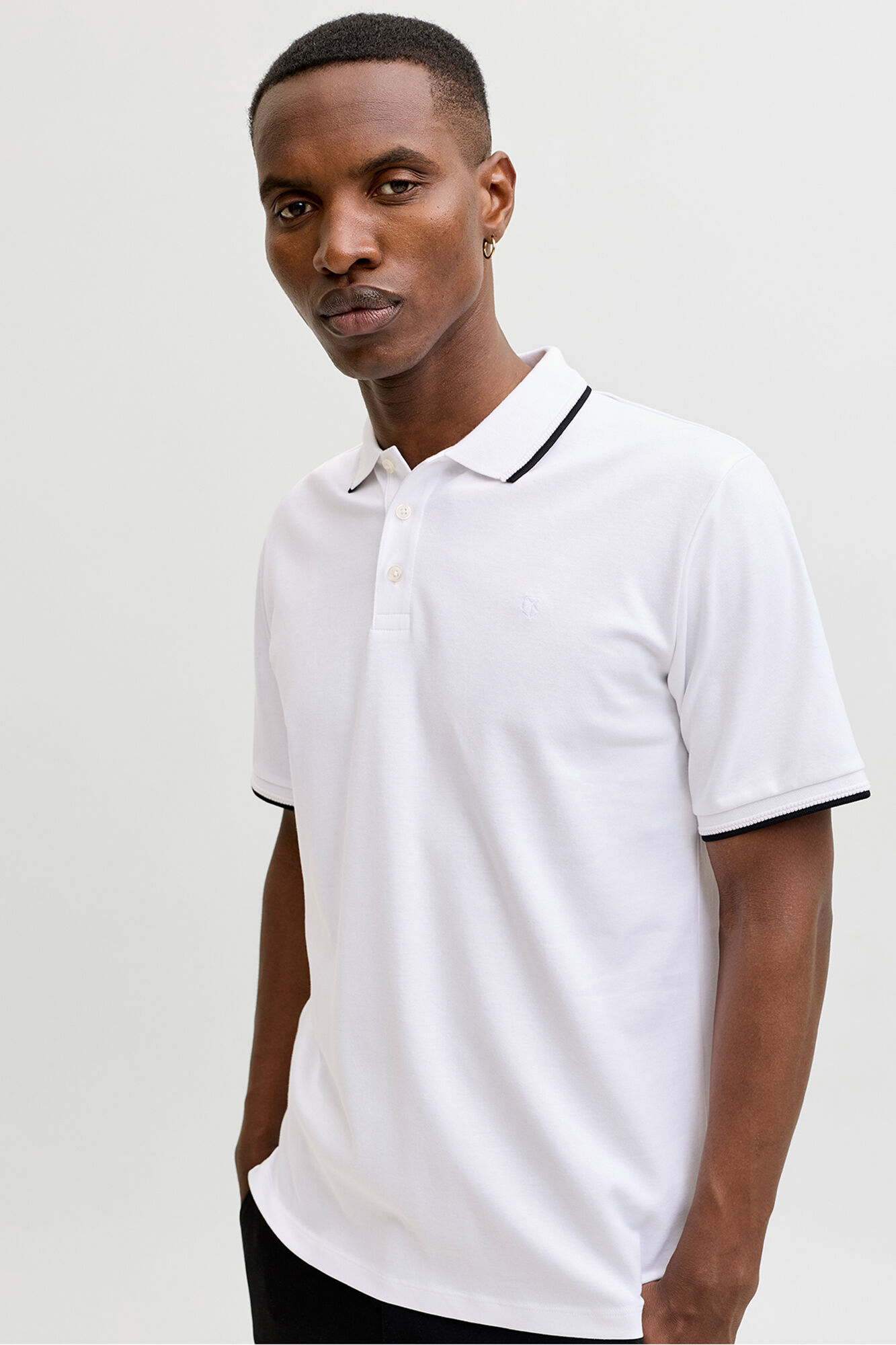 Jack & Jones Polo b&aacute;sico manga curta