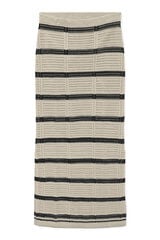 Vero Moda Saia comprida croché Cinzento