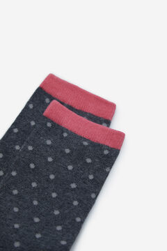 Cortefiel Long eco-friendly socks Grey
