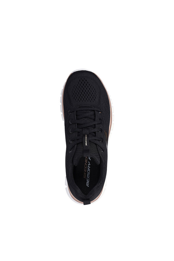 Skechers Chinelos de quarto elegantes Preto
