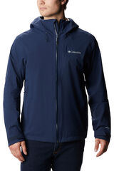 Cortefiel Chaqueta shell impermeable Columbia Ampli-Dry™ Blue