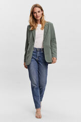 Vero Moda Blazer cl&aacute;sica de mujer corte recto Verde
