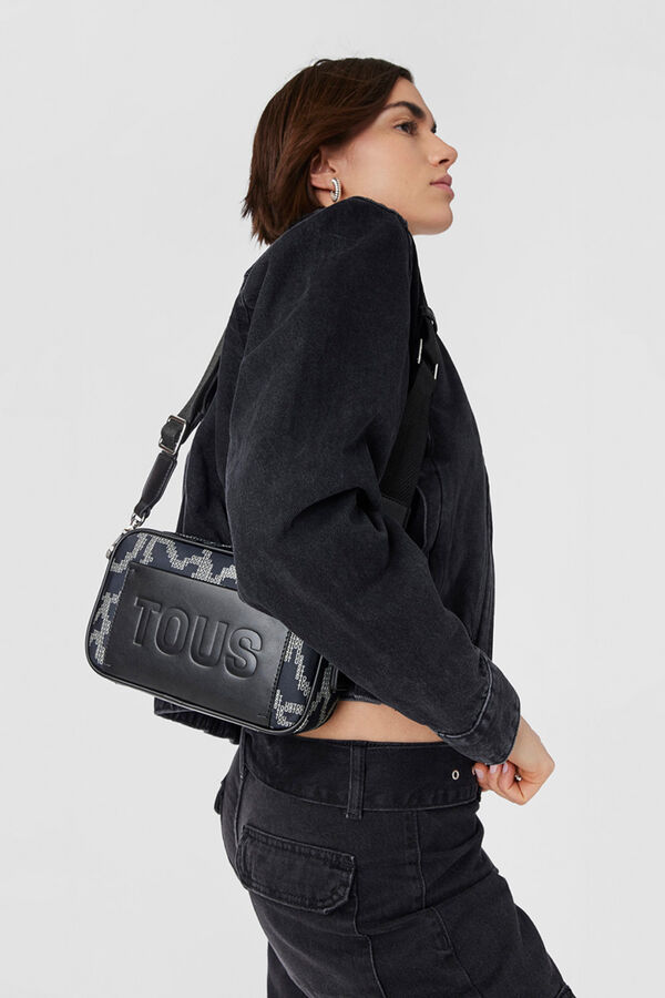 Tous Bandolera reporter Kaos Pix Soft Negro