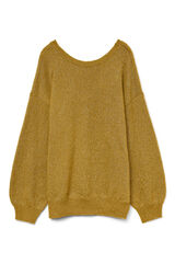 Vero Moda Curve Camisola de gola redonda Curve Laranja