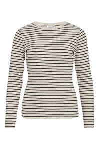 Vila Top manga larga de algod&oacute;n org&aacute;nico