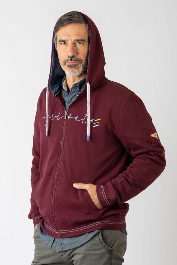 Privata Sweatshirt aberto com capuz e bolsos Granada