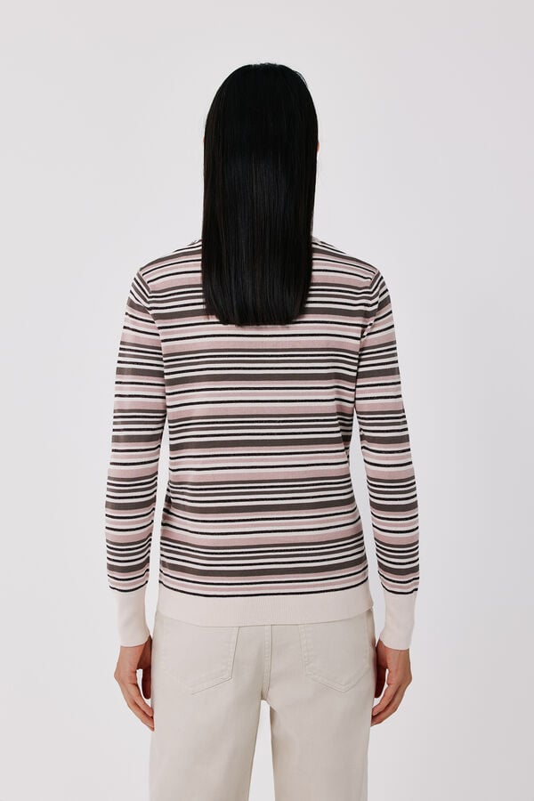 Cortefiel Multicoloured striped jumper Multicolour