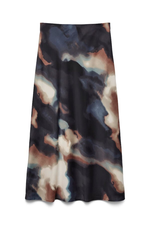Vero Moda Saia longa estampada Preto
