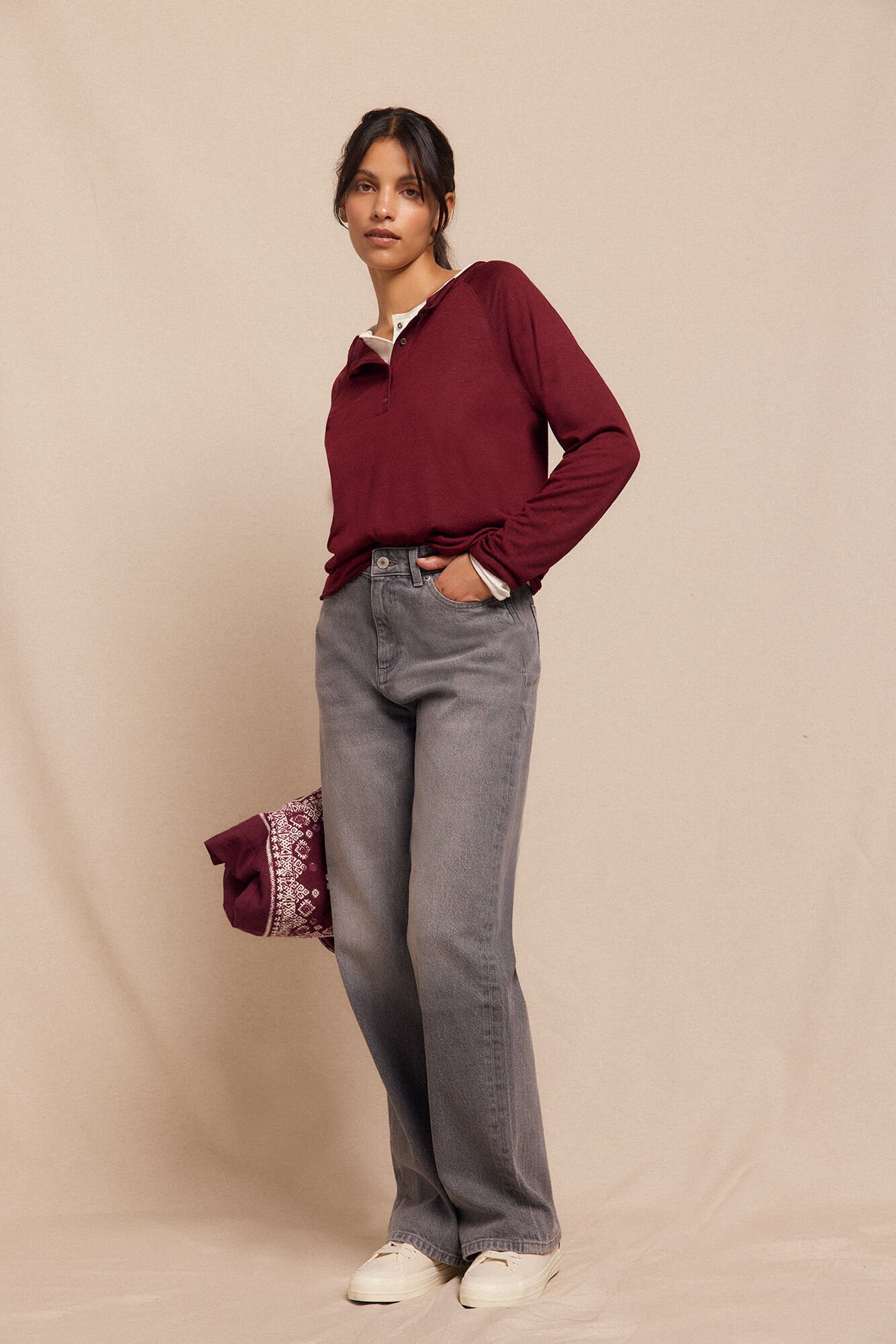 Slowlove  novos jeans retos