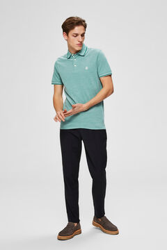 Cortefiel Short-sleeved polo shirt Pistachio&nbsp;green