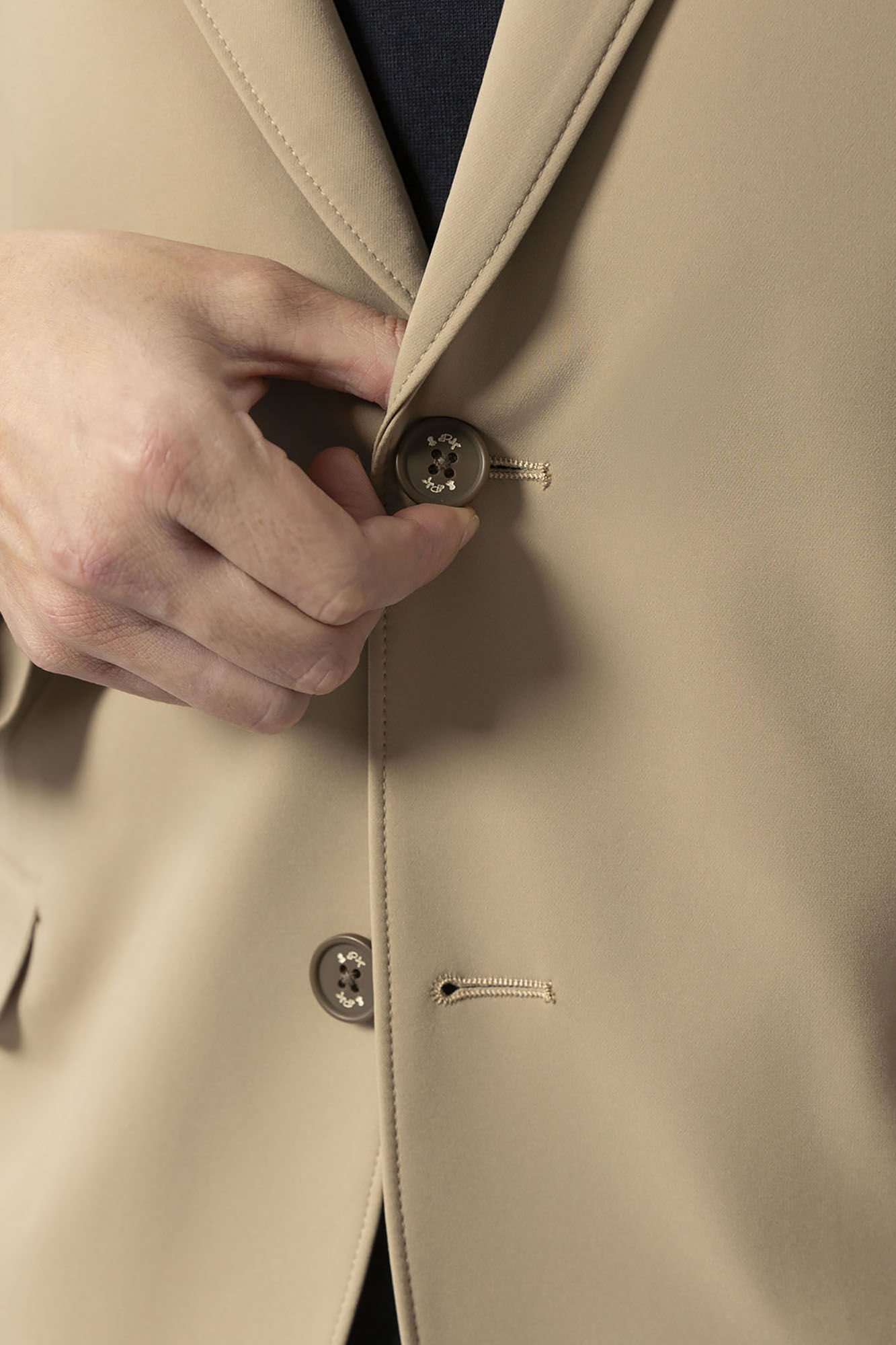 elPulpo Blazer cinza cl&aacute;ssico ultraleve