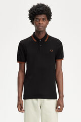 Fred Perry Polo Fred Perry manga corta Negro