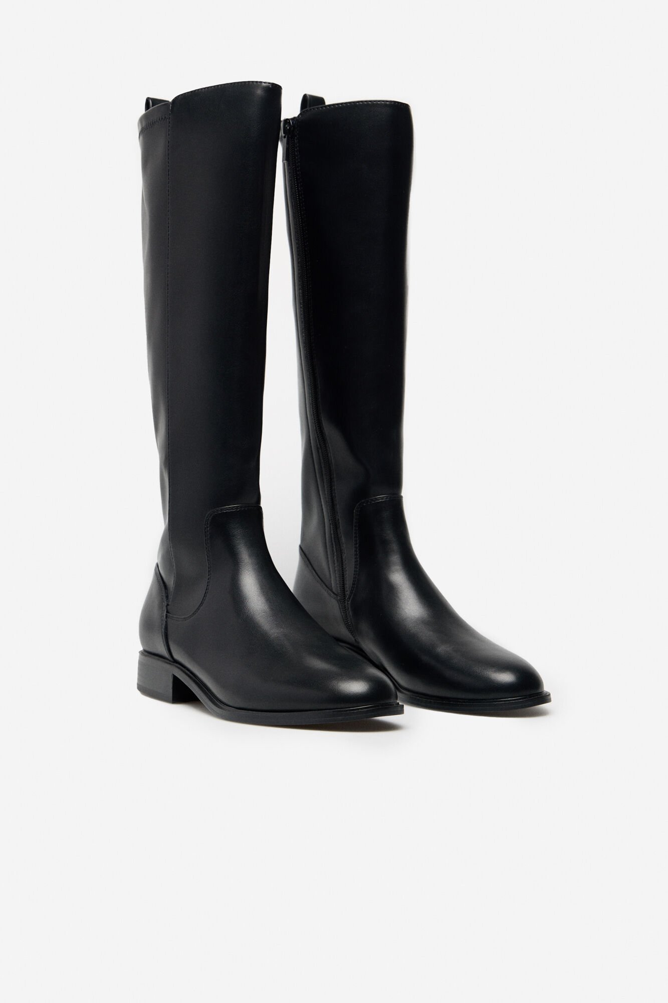 Elasticated calf boots sales