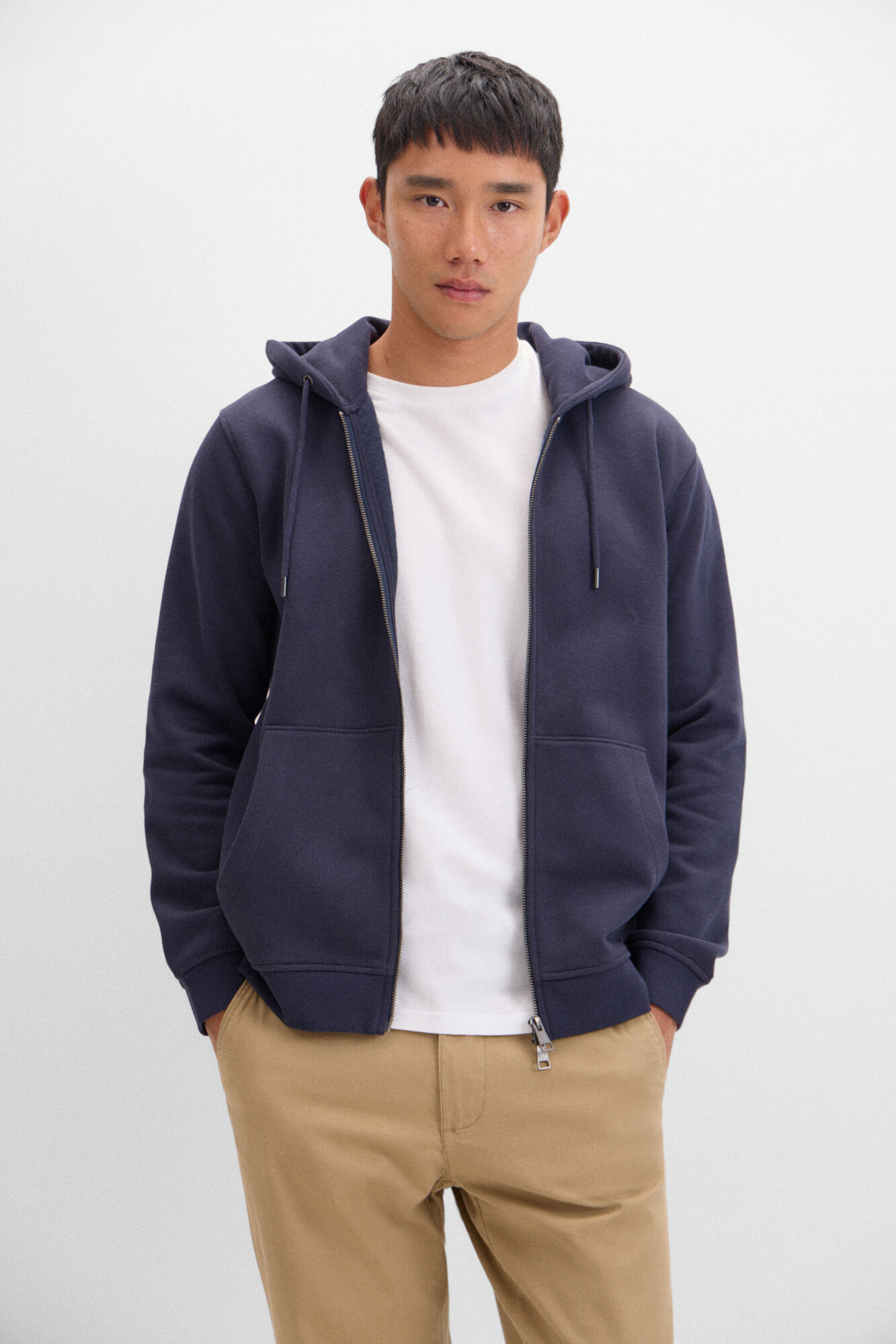Hooded cardigan Men s jumpers and cardigans Cortefiel