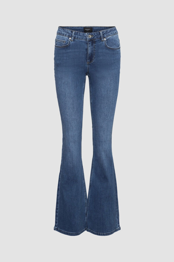Cortefiel Flared jeans  Blue