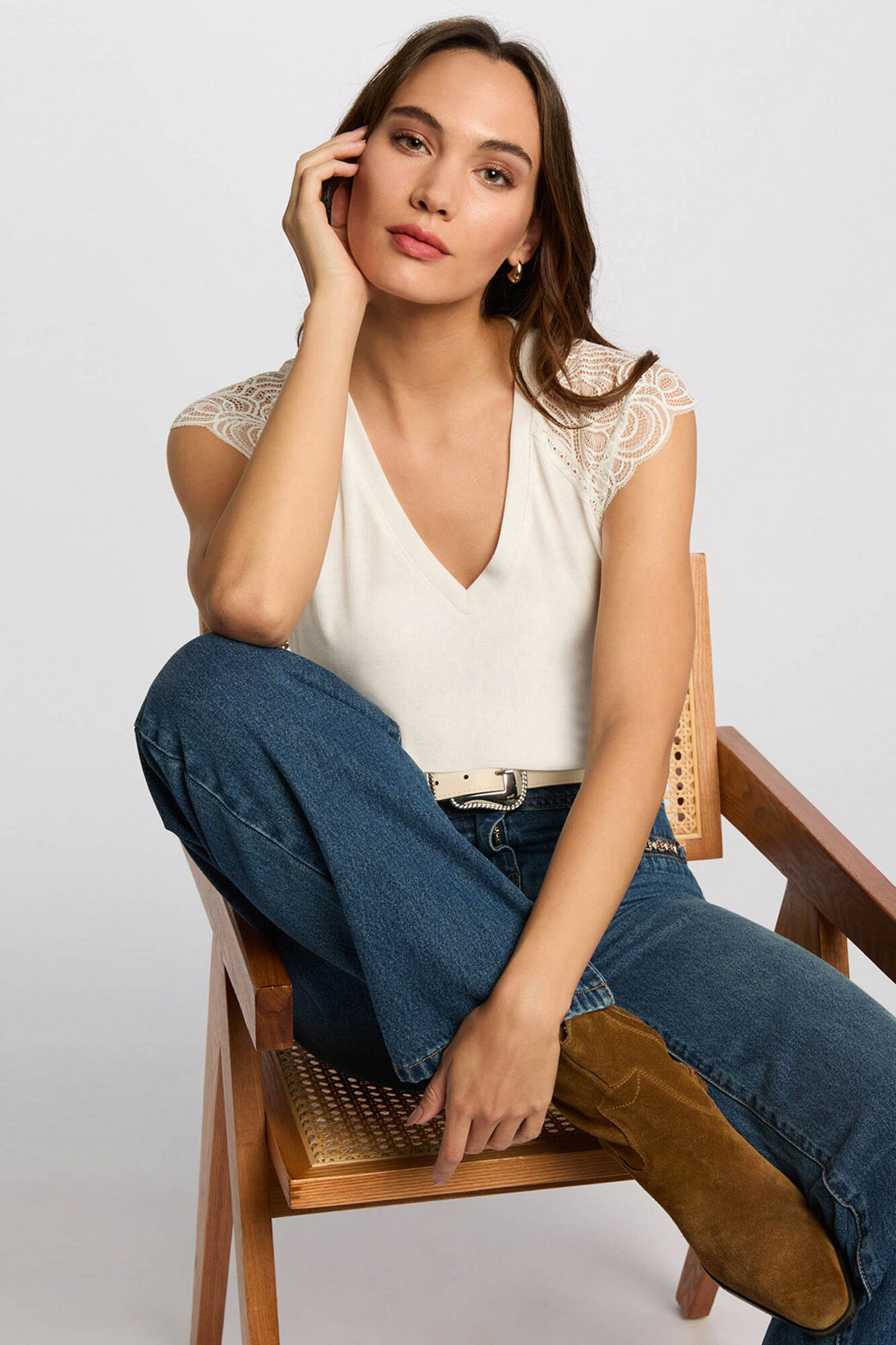 Morgan T-shirt de manga curta