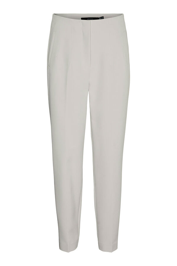 Vero Moda Calças compridas de vestir Cinzento